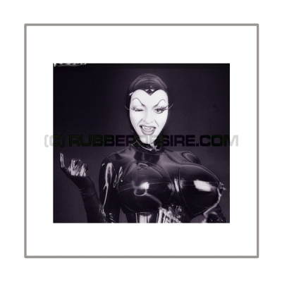Unique and in stock: Demask Torpedotits-Catsuit in Size Female 5 - black - with openface-hood